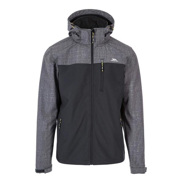 Trespass Mens Alwero Softshell Hybrid Jacket - Dark Vine - 