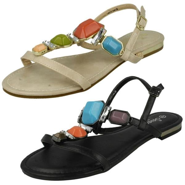 Savannah Ladies Savannah Toe Post Sandal