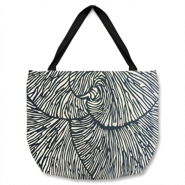 Benjamin Tate Design Design with natural analogues texture Designer Tote bag