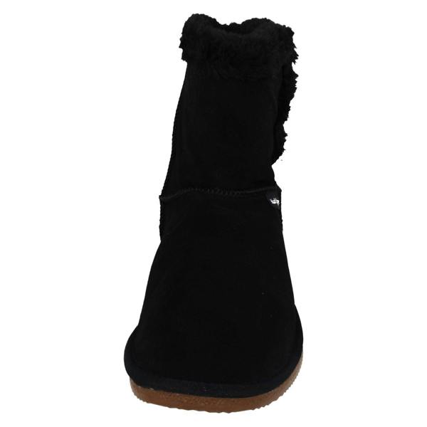 Hush Puppies Ladies Hush Puppies Fur Trim Slipper Boots Ashleigh