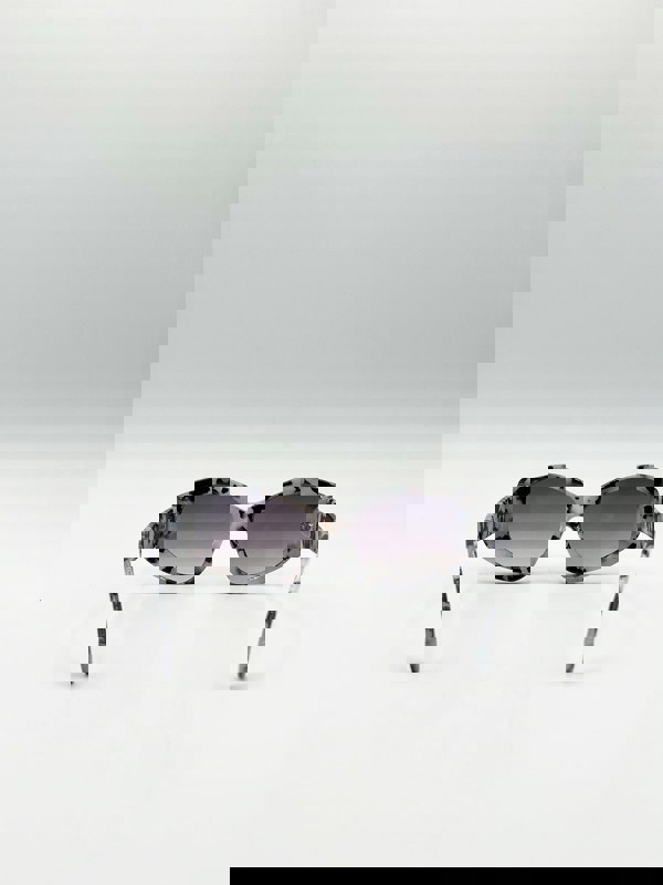 SVNX Angular Cat-Eye Sunglasses in Multi