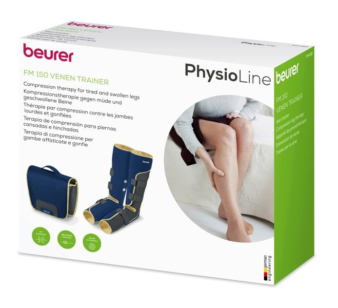 Beurer FM150 Pressure Massage Leg Compression Massager Cuffs