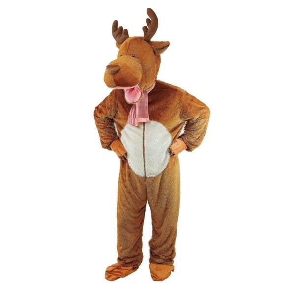 Bristol Novelty Unisex Adults Reindeer Costume - Brown - 