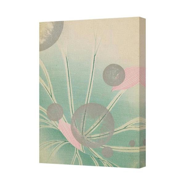 Benjamin Tate Design Abstract Botanical Canvas Wall Art Print For Home Decor 7065