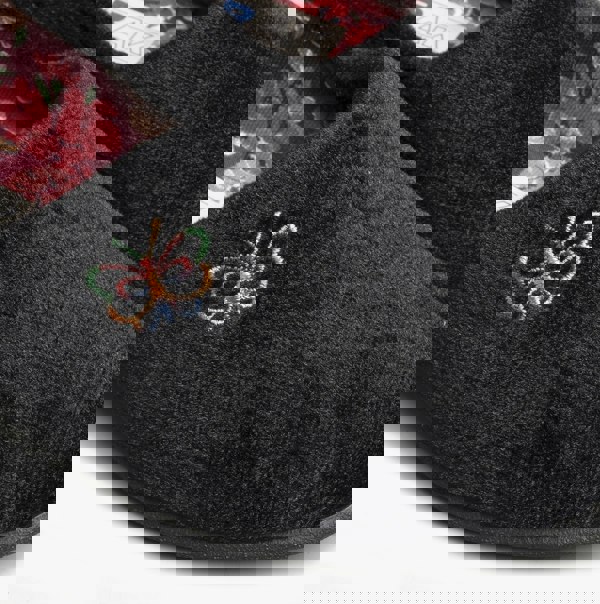 Mirak BOUQUET Womens Slippers Black