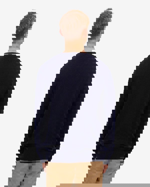 Colorful Standard Classic Merino Wool Crew Neck Jumper - Navy Blue