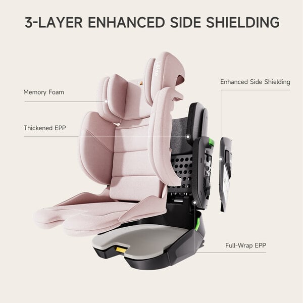 JoviKids Rober + Booster Seat - Rosewood