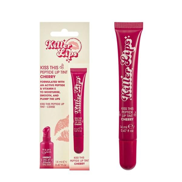 Killer Lips Kiss This Peptide Lip Tint - Cherry 14ml