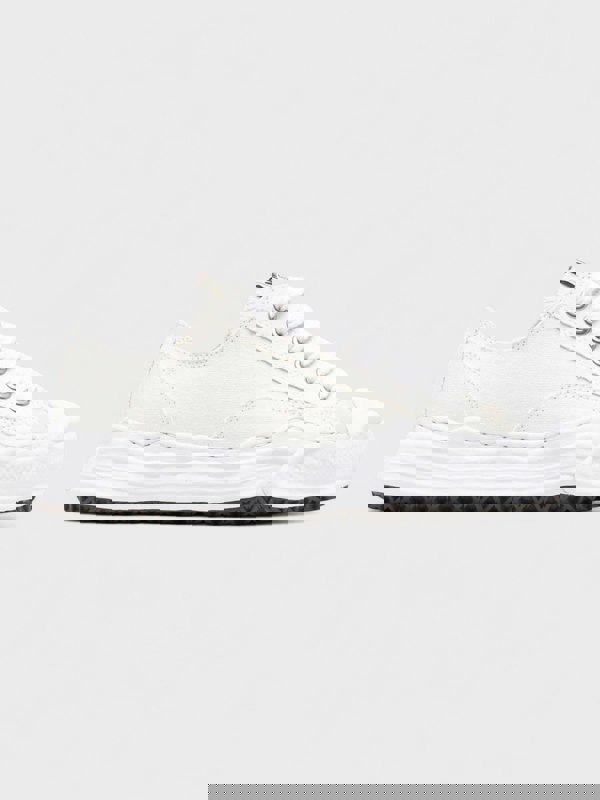 Maison Mihara Yasuhiro Hank OG Sole Canvas Low White