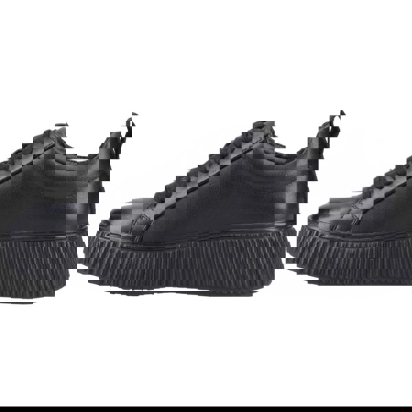 Hush Puppies Harlow Leather Women's Black/Black Trainers