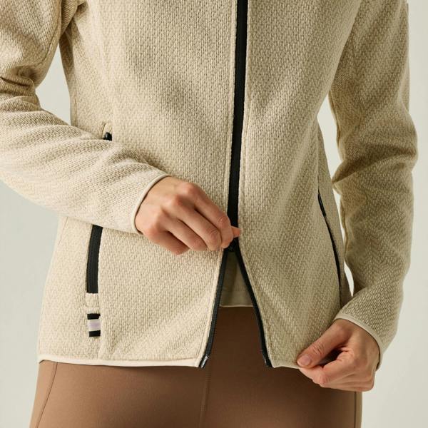 Regatta Womens/Ladies Elzie Fleece Jacket - Light Vanilla/Moonbeam - 