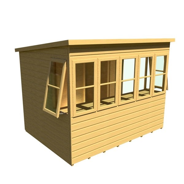 8x6 Sun Pent Potting Shed - Best Shed