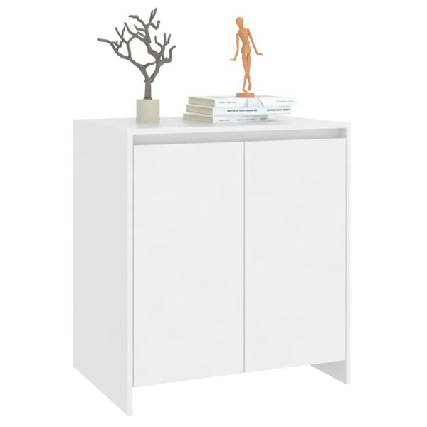 Berkfield Sideboard White 70x41x75 cm Engineered Wood