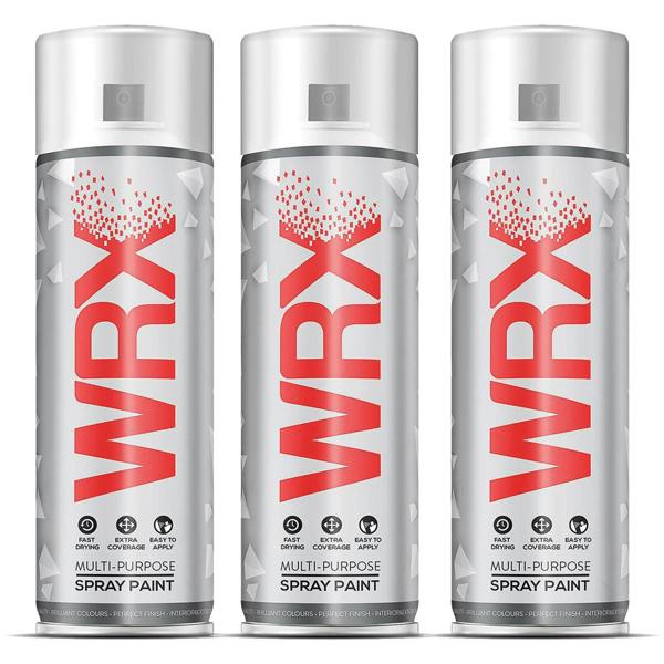 WRX 3X WRX Traffic Black Spray Paints 400ml