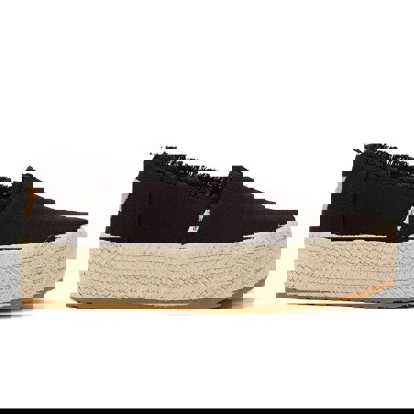 TOMS Canvas Valcia Women's Black Espadrilles