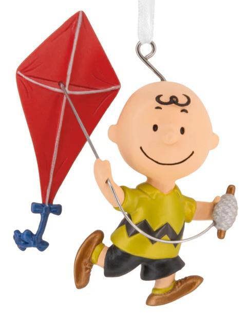 Peanuts/Snoopy - Charlie Brown with Kite Christmas Tree Ornament (Charles M Schulz)