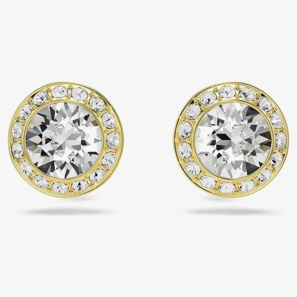 Swarovski Una Angelic Gold Tone Plated White Crystal Jewellery Set 5750619