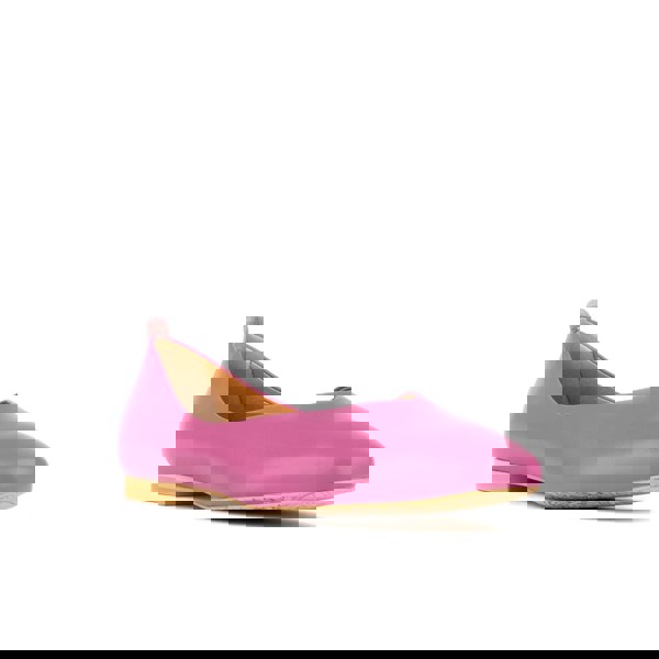 Embassy London Blythe - Pink - Women's Leather Ballet Pump