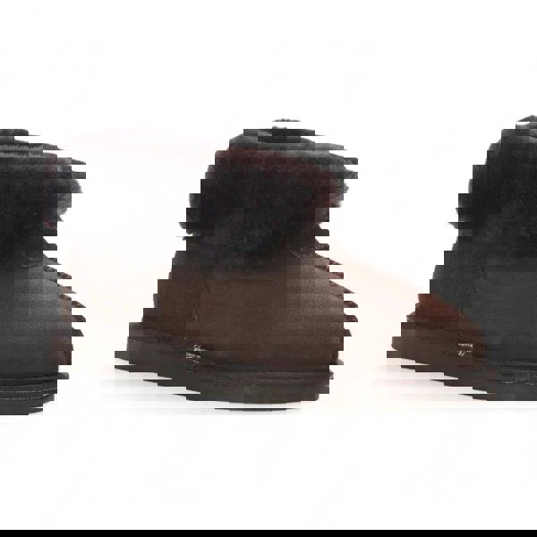 Leather Company Glacier - Women's Sheepskin Suede Comfort Bootie