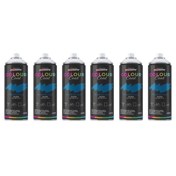 Colour Coat 6X Plum Royale RAL 260 40 40 Gloss Spray Paint 400ml