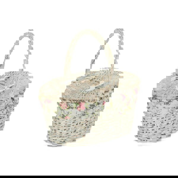 Wicker Picnic Baket with Lining