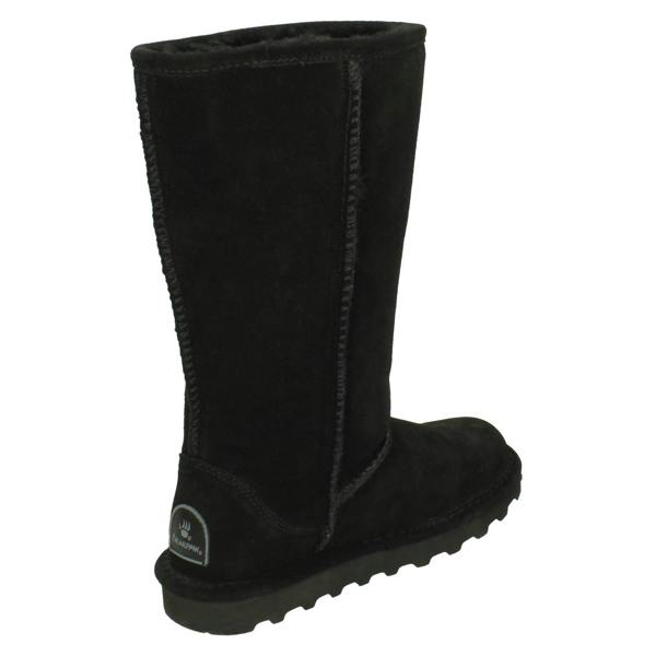 Bear Paw Ladies Bearpaw Real Sheepskin Lined Casual Boots Elle Tall