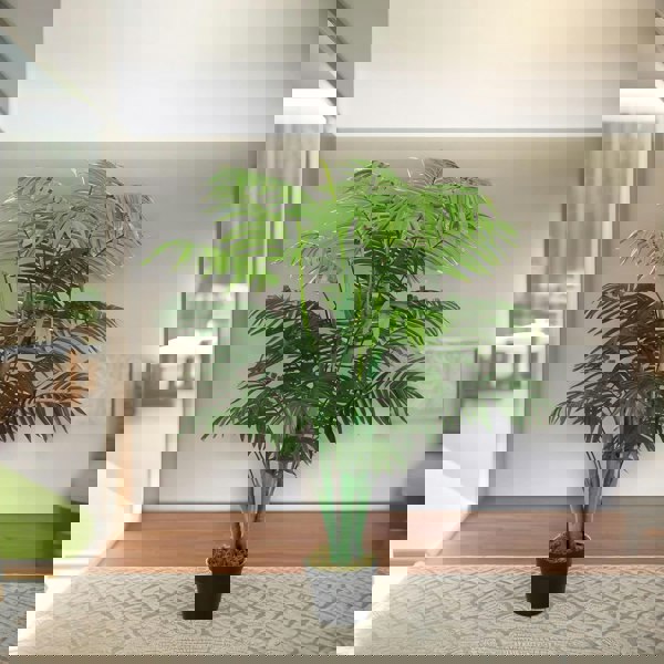 Rafaelo Mobilia Artificial 125CM Tall Decorative Palm Plant Green