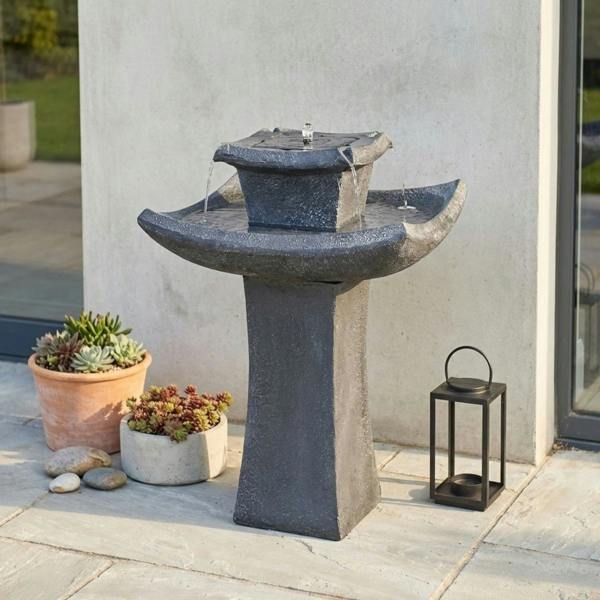 Garden Greatness Japanese Pagoda Water Feature Fountain
