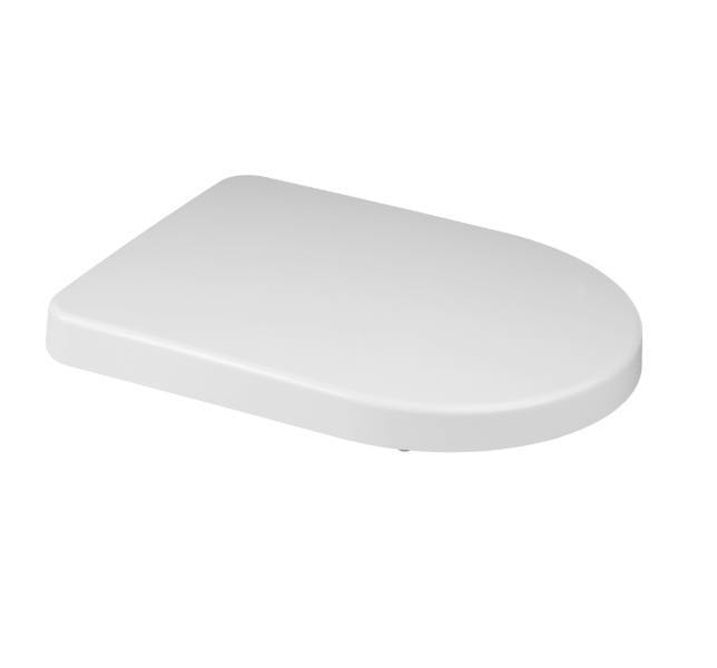 RTS Long D Top Fix Slow Close Quick Release Toilet Seat - 360 x 470mm