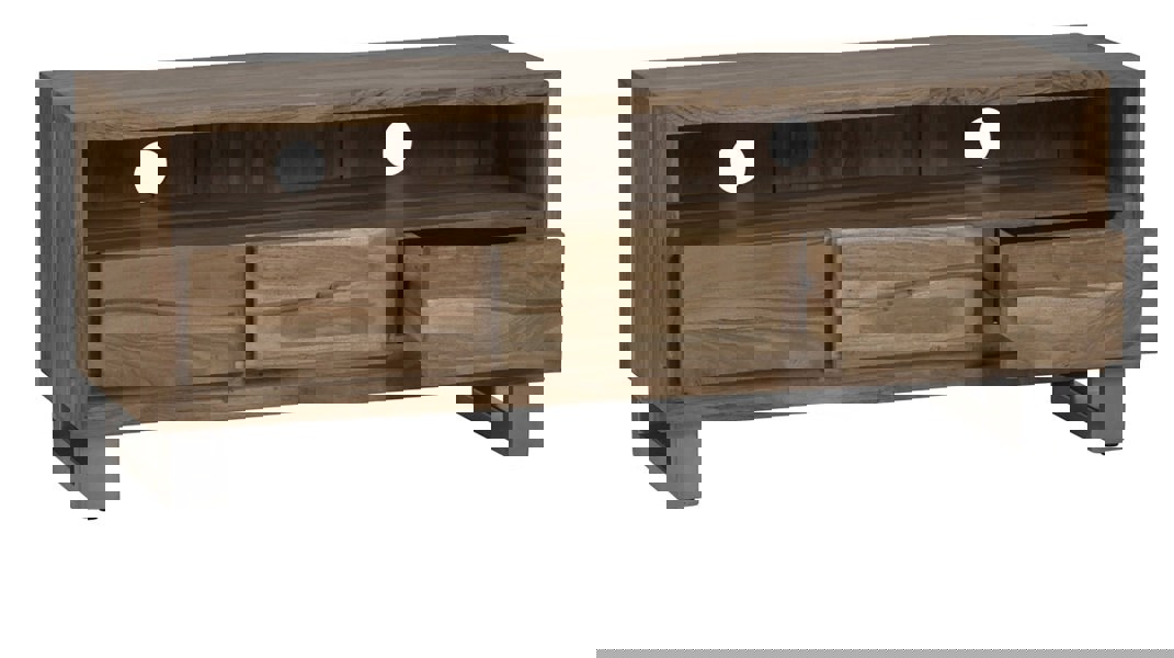 IH Design Knott Live Edge Large Media Unit