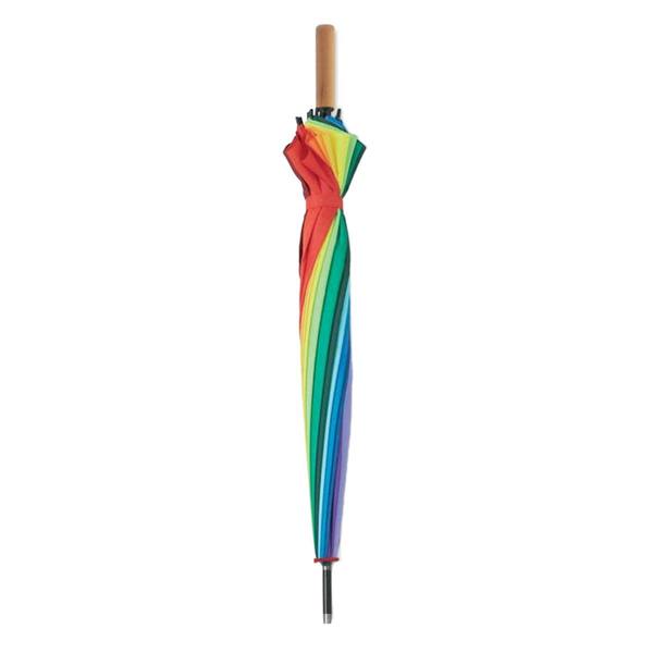 MidOcean Bowbrella Rainbow Stick Umbrella - Multicoloured - 