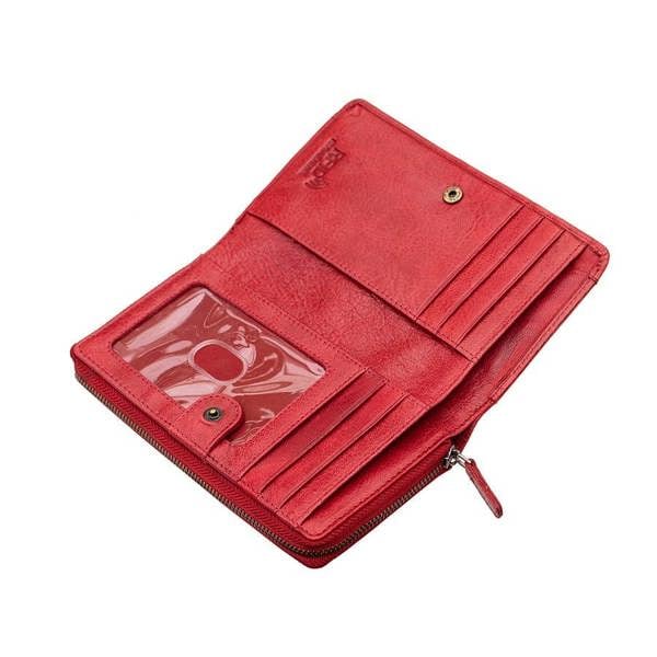 PRIMEHIDE RFID Bifold Leather Purse Arizona