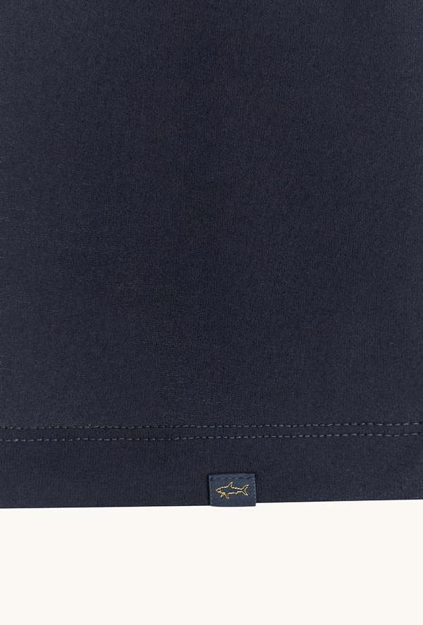 Paul & Shark Structured Cotton Jersey T-Shirt with Graphic Print