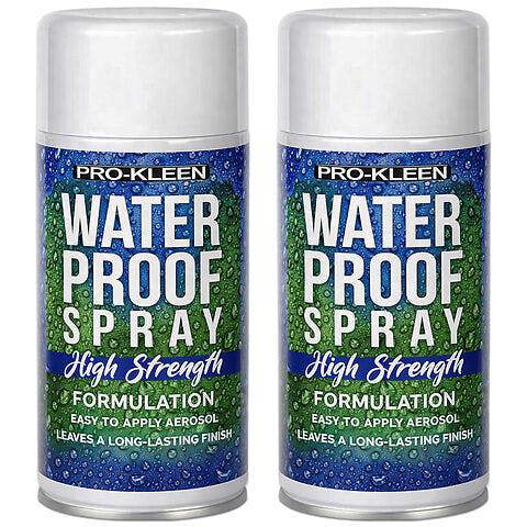 ProKleen Pro-Kleen Waterproof Spray and Fabric Protector Repels Water and Oil for Shoes Jackets Boots Trainers Coats Clothing 2x 400ml
