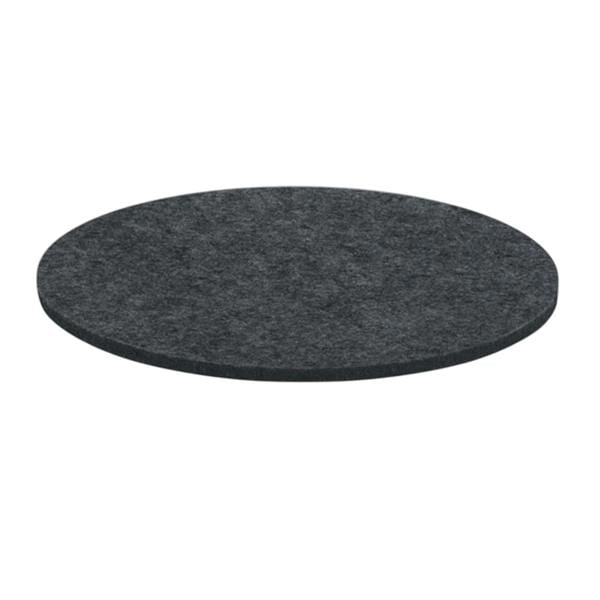 MidOcean Feltster RPET Felt Round Coaster - Stone Grey - 
