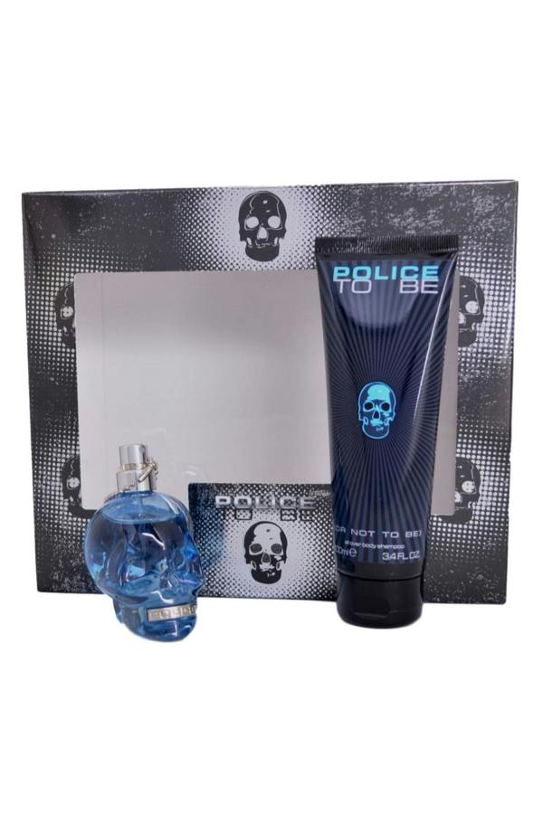 Police To Be Men Eau de Toilette Spray 40ml All Over Body Shampoo 100ml