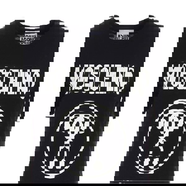 Moschino Double Question Mark Black T-Shirt