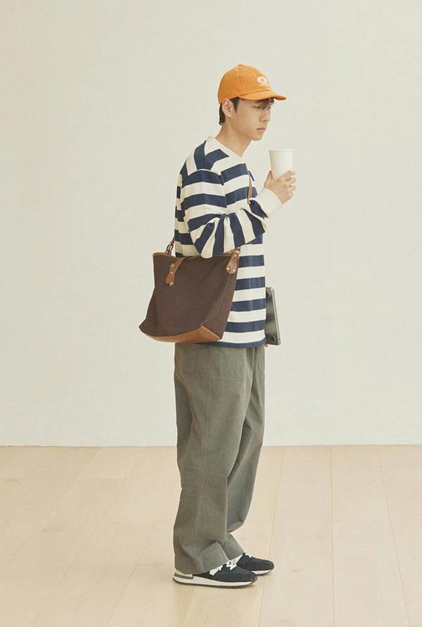 Kappy Design One Tuck Wide Fatigue Pants