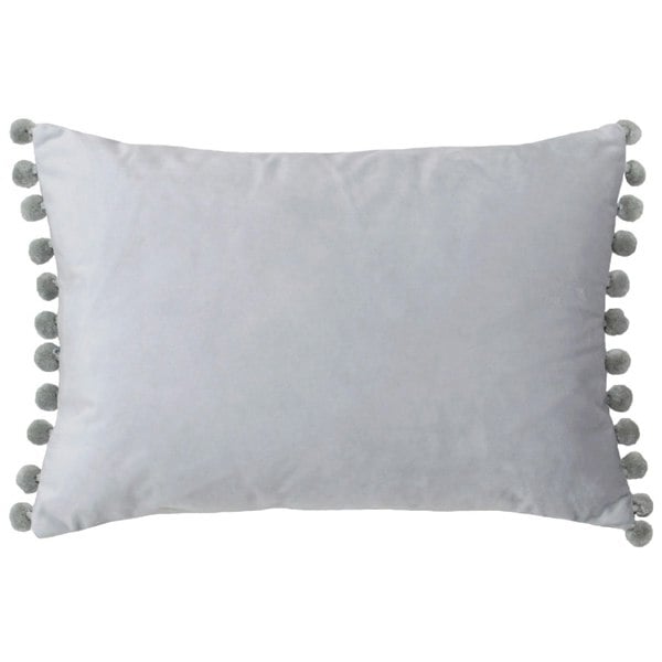 Paoletti Fiesta Rectangle Cushion Cover - Dove/Silver