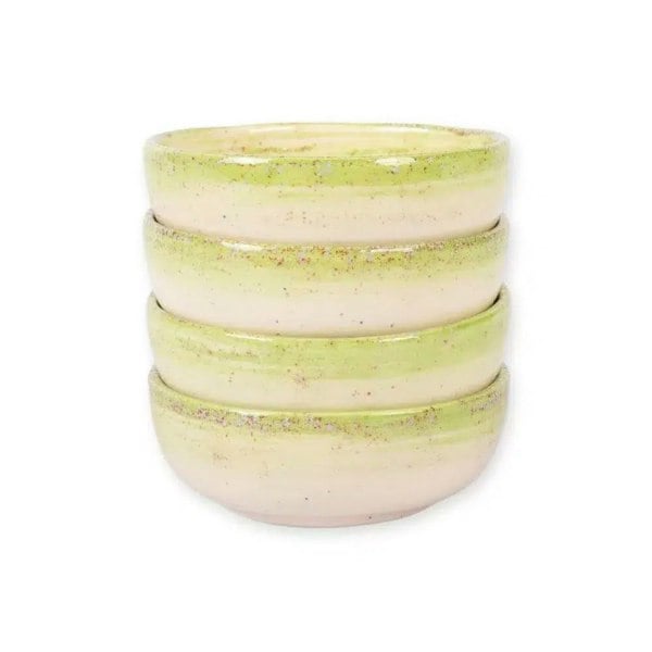 Pastel Beach - Small Green Bowls