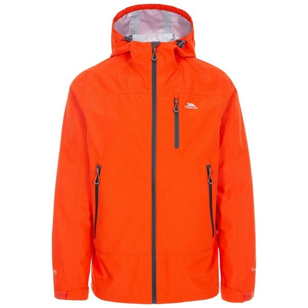 Trespass Mens Rakenfard TP75 Waterproof Jacket - Flame Orange