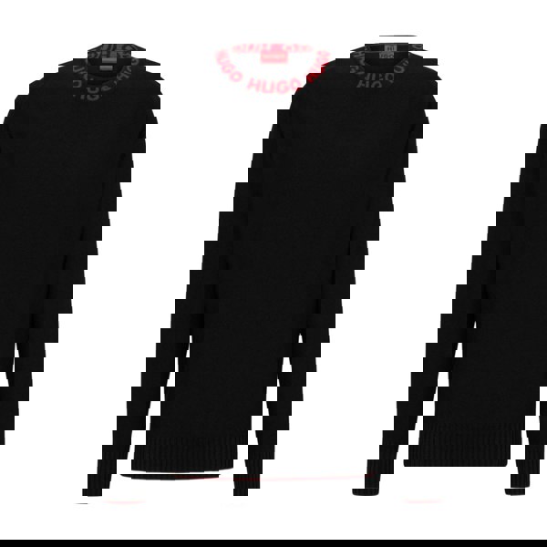 Hugo Boss Mens Smarlo Logo Sweatshirt - Black