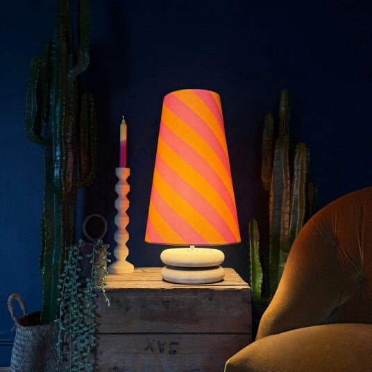 Love Frankie Balance Table Lamp In Oak