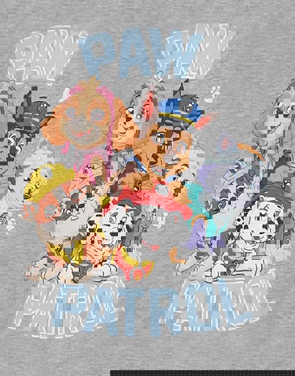 Paw Patrol Unisex Kids Grey College Sweatshirt