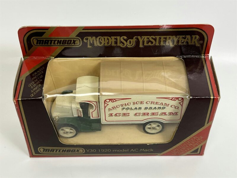 MCSlots Model AC Mack 1920 Artic Ice Cream Company Models Of Yesteryear Matchbox Y30D S5