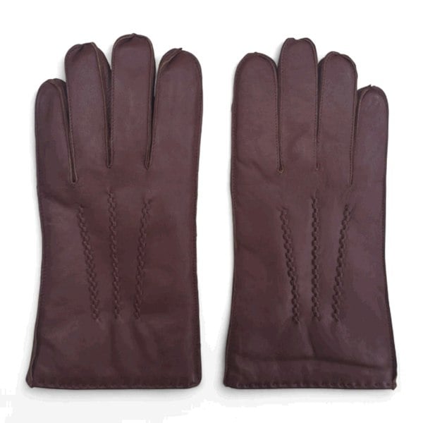 Infinity Leather Men's Leather Wool Lined Gloves