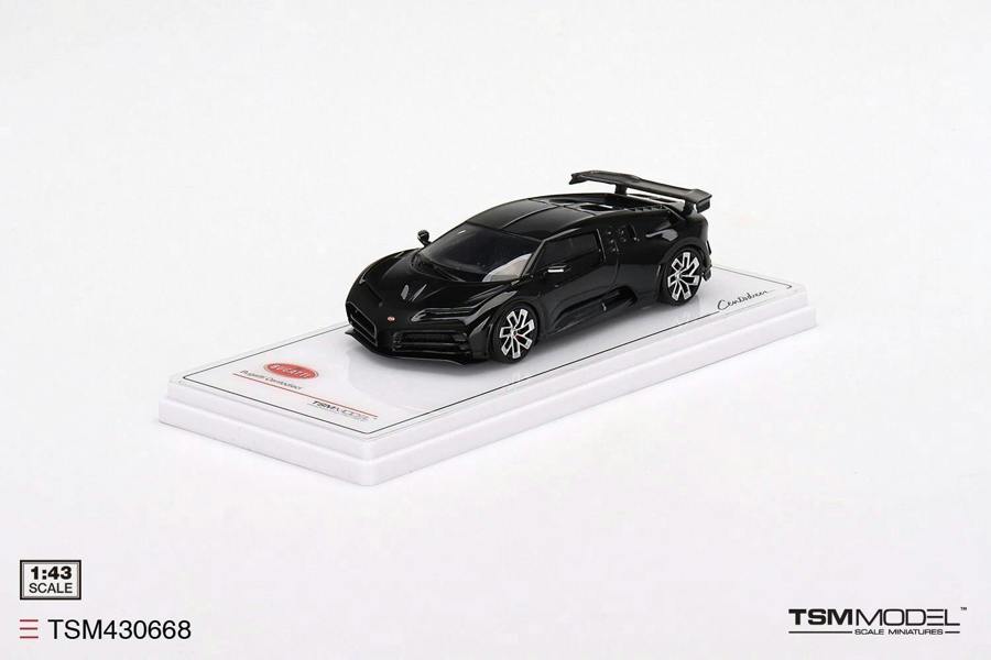 MCSlots Bugatti Centodieci Black 1:43 Scale TSM430668