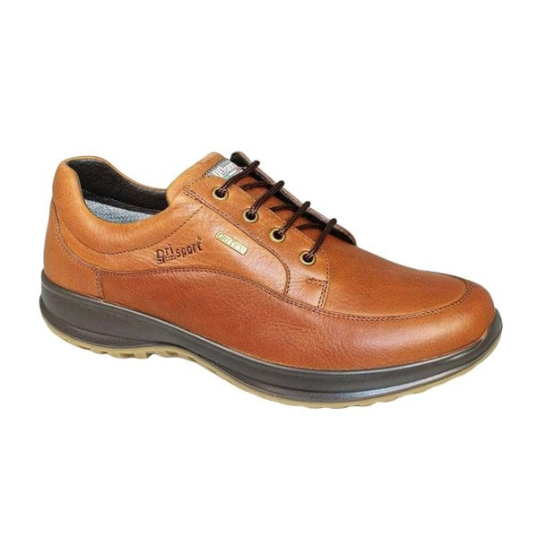 Grisport Mens Livingston Leather Walking Shoes - Tan