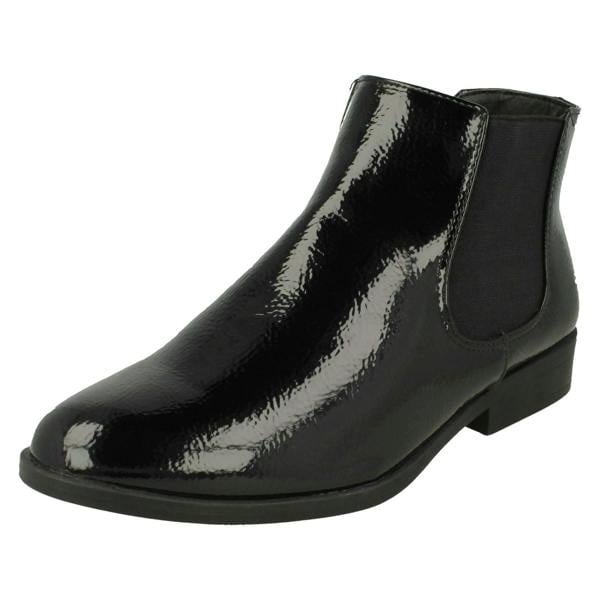 Spot On Ladies Spot On Gusset Chelsea Boots F4449
