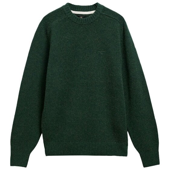 Barbour Newtown Crew Neck Jumper - Sage